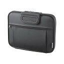 通販 送料無料 サンワサプライ 衝撃吸収PCインナーケース(12.1インチワイド) ブラック IN-H10BKN おもしろ お洒落な おしゃかわ 雑貨