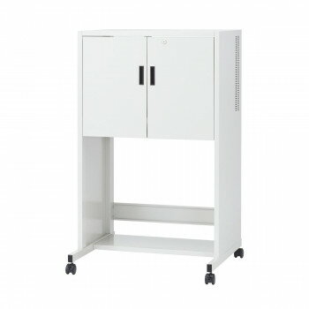 おしゃれ家具 通販 ナカバヤシ　セキュリティパソコンラック　PSS-001ニューグレー お洒落な おしゃかわ 雑貨