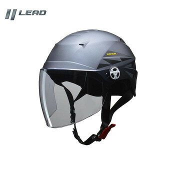 スポーツ・アウトドア関連 開閉式シールド付きハーフヘルメット