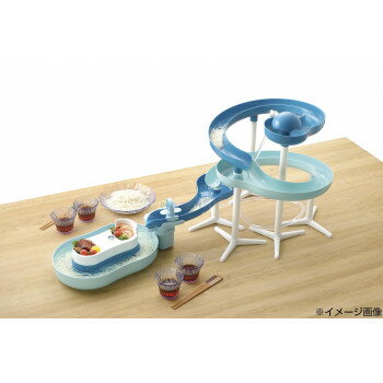 家電 関連 パール金属 流麺 ツイストスライダーそうめん流し器720 ミントブルー D-6678 おすすめ 送料無料 おしゃれ