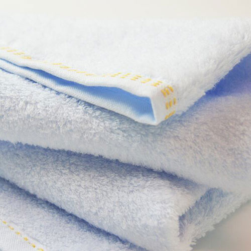 雑貨 楠橋紋織 くすばしタオル ダブルスター プレッソ DOUBLE STAR presso わた媛 watahime フェイスタオル 33cm×80cm ブルー 1-62008-31-B おすすめ 送料無料 おしゃれ