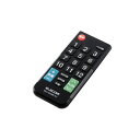 アイデア 便利 グッズ エレコム かんたんTVリモコン 12メーカー対応 Sサイズ ブラック ERC-TV01SBK-MU お得 な全国一律 送料無料