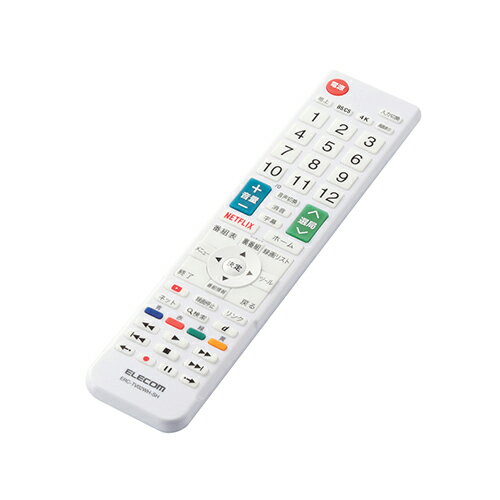 便利グッズ アイデア商品 エレコム かんたんTVリモコン第2弾/シャープ・アクオス用/ホワイト ERC-TV02WH-SH 人気 お得な送料無料 おすすめ 便利グッズ アイデア商品 エレコム かんたんTVリモコン第2弾/シャープ・アクオス用/ホワイト ERC-TV02WH-SH 人気 お得な送料無料 おすすめ