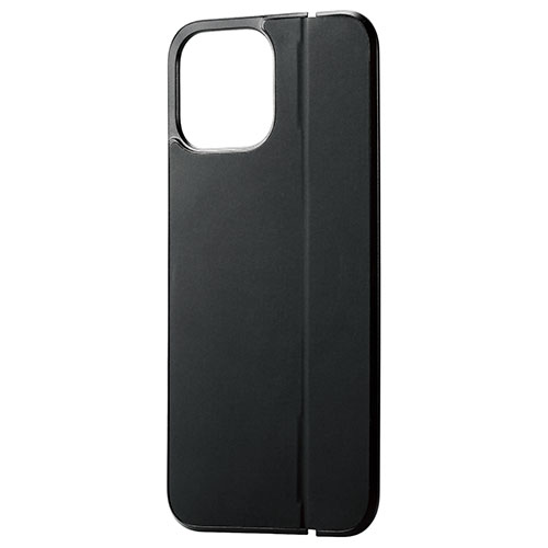 アイディア 便利 グッツ エレコム iPhone 13 Pro Max 背面パネル スタンド収納式カバー MAGKEEP PM-A21DMAG01BK