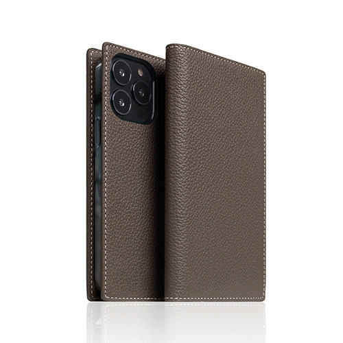 iPhone13・13 Proケース SLG Design Full Grain Leather Case for iPhone 13 Pro 手帳型ケース エトフクリーム SD22125i13PEC オススメ 送料無料