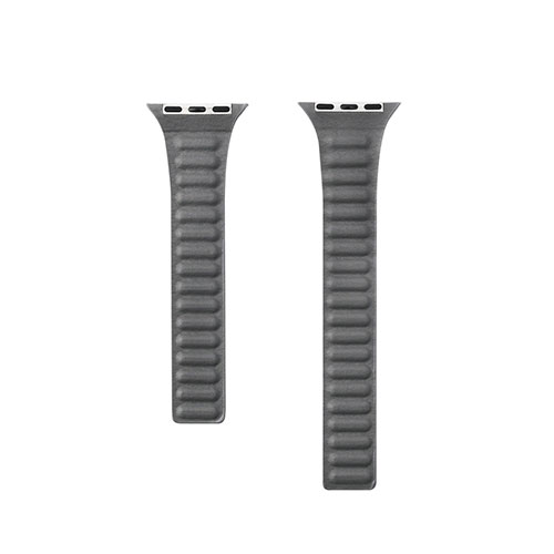Apple Watch用アクセサリ WEARPLANET Slim Line マグネットリンクバンド for Apple Watch 41/40/38mm Stone Gray WP23198AWGR オススメ 送料無料