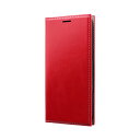 スマートフォン・タブレット・携帯電話 LEPLUS iPhone 12 mini 薄型PUレザーフラップケース PRIME レッド LP-IS20PRIRD オススメ 送料無料