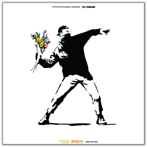 楽天創造生活館かわいい 雑貨 おしゃれ Digital Oasis Visual Sonic アートパネルBluetoothスピーカー Banksy [BDLD-1907-002] BDLD-1907-002 お得 な 送料無料 人気