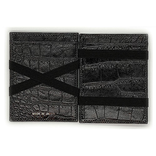 リサイド RIE SIDE スピンウォレット SPIN WALLET ブラッククロコ WOW-A-BC 商品