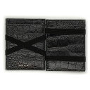 雑貨 リサイド RIE SIDE スピンウォレット SPIN WALLET ブラッククロコ WOW-A-BC おすすめ 送料無料 おしゃれ(4)