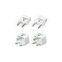 生活家電 【20個セット】(4個X5セット)YAZAWA 海外用電源プラグ KPS4X5 おすすめ 送料無料 おしゃれ