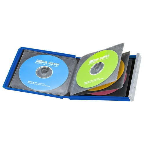 [商品名]【5個セット】 サンワサプライ ブルーレイディスク対応ポータブルハードケース(8枚収納・ブルー) FCD-JKBD8BLX5代引き不可商品です。代金引換以外のお支払方法をお選びくださいませ。凹凸が少なく柔らかい不織布でブルーレイディスクの収納に対応したスリムなポータブルハードケース。●ブルーレイディスクの収納に対応した凹凸が少なく柔らかい不織布を採用しています。●ケース部分は衝撃に強く割れにくいPP(ポリプロピレン)素材でメディアを衝撃からしっかり保護します。●スリムなポータブルケースなのでカバンに入れても邪魔になりません。●バックル式構造を採用しており簡単に開閉ができます。(使用上の注意)※保管時は本製品及び収納ディスクに圧力がかかる状態で保管しないでください。ディスクの読み込み不良の原因になる場合があります。※本製品を重ね置きしたり、重いものを乗せたりしないでください。※レーベル面を上にしてディスクを収納してください。※2枚以上のディスクを重ねて収納しないでください。※ディスク記録面が接する不織布表面部にゴミや汚れがないことをご確認ください。※12cmディスク専用です。その他のサイズのディスクは使用しないでください。※両面記録用ディスクは使用しないでください。データ面を破損することがあります。※ホコリの多いところ、高温・多湿の場所には保管しないでください。ケースやディスクが変形することがあります。※落下させるなど強い衝撃を与えないでください。破損の原因となります。※本製品はディスクに微小傷を一切つけずに収納・使用することを目的とした製品ではありません。※本製品の使用または使用不能から生じる二次的な損害(事業利益の損失、事業の中断、ディスクの記録内容の変化・消失など)に関して、弊社は一切責任を負いません。■カラー:ブルー■収容量:ブルーレイディスク・DVD・CD 8枚 ■サイズ:約W156×D19×H140mm ■材質:ケース・不織布/PP(ポリプロピレン)、バックル/ABS樹脂※入荷状況により、発送日が遅れる場合がございます。