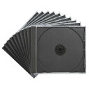 メディアケース 【5個セット(10枚×5)】 サンワサプライ Blu-ray・DVD・CDケース(10枚セット・ブラック) FCD-PN10BKNX5 オススメ 送料無料