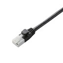 パソコン周辺機器 エレコム LANケーブル/CAT6対応/EU RoHS指令準拠/爪折れ防止/簡易パッケージ仕様/5m/ブラック LD-GPT/BK5/RS おすすめ 送料無料 おしゃれ(2)