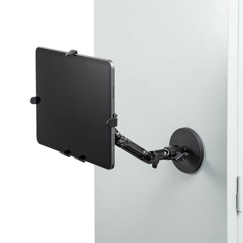 便利グッズ アイディア商品 サンワサプライ マグネット取付け式タブレットホルダー(長アーム) VEH-TBMG2 人気 お得な おすすめ [2]