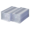 メディアケース サンワサプライ Blu-ray・DVD・CDケース(スリムタイプ・100枚セット・クリア) FCD-PU100CLN オススメ 送料無料