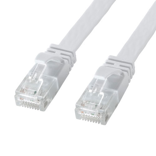 可愛い 雑貨 おしゃれ サンワサプライ カテゴリ6AフラットLANケーブル KB-FL6AL-15W 可愛い 雑貨 おしゃれ サンワサプライ カテゴリ6AフラットLANケーブル KB-FL6AL-15W