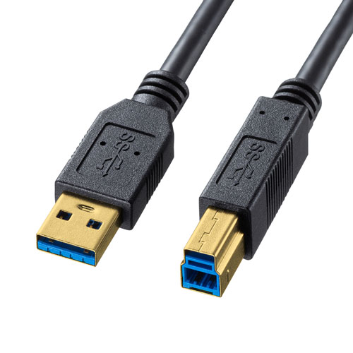 USB3.0֥롡ǧڼʡ1m(Aͥ-Bͥ) USBݡ(A)ĥѥȡϡɥǥUSB(USB3.0 Bץ᥹üҤĵ)³륱֥Ǥ USB3.0ǧڥ֥ USB