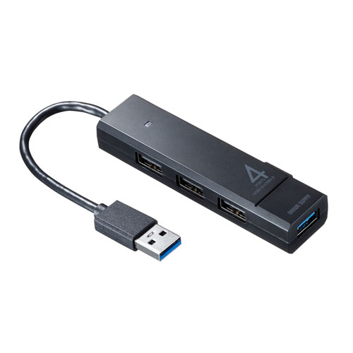 [商品名]かわいい 雑貨 おしゃれ サンワサプライ USB3.1 Gen1+USB2.0コンボハブ USB-3H421BK お得 な 送料無料 人気代引き不可商品です。代金引換以外のお支払方法をお選びくださいませ。USB3.1 Gen1×1ポート、USB2.0×3ポートのコンボタイプUSBハブ。USB3.1 Gen1×1ポート、USB2.0×3ポートのコンボハブです。ワイヤレスマウスのレシーバーなどUSB3.1 Gen1が必要ない機器と併用するのに最適です。USB3.1 Gen1ポートはスーパースピードモード(5Gbps)[規格値]に対応しています。USB2.0ポートにUSB2.0機器を接続していても、USB3.1 Gen1ポートはスーパースピードモードで動作可能です。USB2.0/1.1規格との互換性がありますので従来のUSB2.0ポートを搭載したパソコンでもご使用が可能です。AC電源不要のバスパワータイプです。 ↓↓↓↓【ご購入前にご確認ください】↓※USB3.1 Gen1ポートにUSB2.0/1.1規格の製品を接続する場合、最大転送速度は遅いほうの規格になりますのでご注意ください。↓※本製品はUSBハブですが全てのUSB機器に接続、動作を保証できるものではありません。↓※本製品はUSB3.1 Gen1規格に対応しておりますがUSB3.1 Gen1の規格値(5Gbps)の転送速度を保証するものではありません。↓※本製品はバスパワー専用です。接続する周辺機器の4ポートの合計値が820mA以内の場合に限り使用可能です。↓※接続した周辺機器の消費電流合計値が820mA以上の場合、正常に動作しないことがあります。↓●インターフェース規格:USB仕様 Ver3.1　Gen1(USB3.0)準拠　(USB Ver.2.0/1.1上位互換)●通信速度:5Gbps/480Mbps/12Mbps/1.5Mbps(理論値)●コネクタ:USB3.1 Gen1　Aコネクタ　メス×1(ダウンストリーム)　　　　　USB2.0　Aコネクタ　メス×3(ダウンストリーム)　　　　　USB3.1 Gen1　Aコネクタ　オス×1(アップストリーム)●電源:バスパワー●供給電流:最大820mA(全4ポート合計) ●サイズ:約W95×D26.5×H15.5mm●重量:約32g●ケーブル長:約10cm※入荷状況により、発送日が遅れる場合がございます。電池4本おまけつき（商品とは関係ありません）[商品名]かわいい 雑貨 おしゃれ サンワサプライ USB3.1 Gen1+USB2.0コンボハブ USB-3H421BK お得 な 送料無料 人気