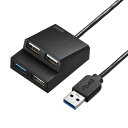 サンワサプライ USB3.2Gen1+USB2.0コンボハブ USB-3H413BKN 人気 商品