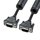 ケーブル サンワサプライ ナイロンメッシュディスプレイケーブル KC-NMV50K オススメ 送料無料