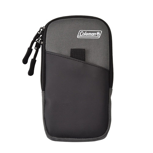 雑貨品 エツミ Coleman スマートポーチ グレー VCO-8755 オススメ 送料無料