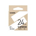 可愛い 雑貨 おしゃれ カシオ計算機 Lateco専用詰替用テープ/白に黒文字/24mm XB-24WE お得 な 送料無料 人気(3)
