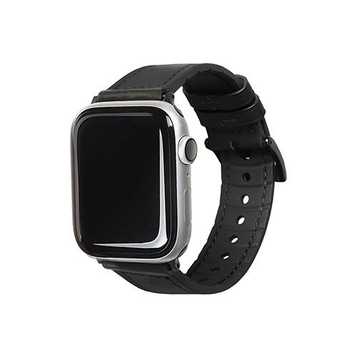 EGARDEN GENUINE LEATHER STRAP AIR for Apple Watch 49/45/44/42mm Apple Watch用バンド ブラック EGD20585AW 人気 商品 送料無料