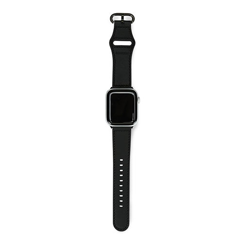 便利グッズ アイデア商品 EGARDEN GENUINE LEATHER STRAP for Apple Watch 41/40/38mm Apple Watch用バンド ブラック EGD20605AW 人気 お得な送料無料 おすすめ ssk-1-17536553 創造生活館 サンプル画像2