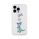 iPhone14 Pro ケース 商品 AKAN ソフトタフケース for iPhone 14 Pro はらぺこザウルス グリーン 背面カバー型 AK23525i14P オススメ 送料無料(3)