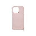 便利グッズ アイデア商品 PHONECKLACE ストラップホール付きシリコンケース for iPhone 14 Pro パウダーピンク 背面カバー型 PN23889i14PPK 人気 お得な送料無料 おすすめ(3)