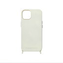 便利グッズ アイデア商品 PHONECKLACE ストラップホール付きシリコンケース for iPhone 14 Plus アイボリー 背面カバー型 PN23903i14MIV 人気 お得な送料無料 おすすめ(3)