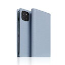SLG Design Full Grain Leather Case for iPhone 14 パウダーブルー 手帳型 SD24309i14PB 人気 商品 送料無料(3)