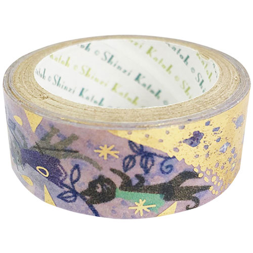 雑貨品 関連商品 【5個セット】 シール堂 宮沢賢治幻燈館 きらぴかマスキングテープ 十力の金剛石 ks-dt-10105X5 オススメ 送料無料