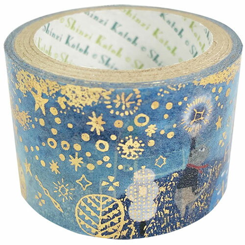 可愛い 雑貨 おしゃれ 【3個セット】 シール堂 宮沢賢治幻燈館 きらぴかマスキングテープ 27mm 銀河鉄道の夜 ks-dt-50016X3 お得 な 送料無料 人気