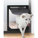 アイデア 便利 グッズ 網戸専用 犬猫出入り口 Lサイズ(中型犬用)　PD3742 お得 な全国一律 送料無料