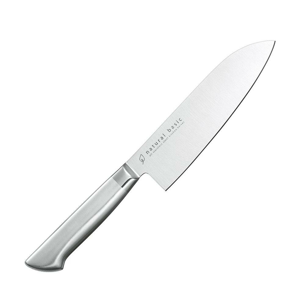 【送料無料】日用品 natural basic(ナチュラルベーシック) 三徳包丁 165mm NBA-06 オススメ 新 生活 応援