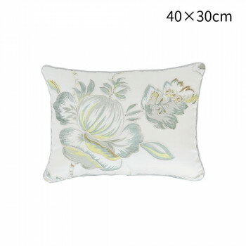 プレゼント オススメ 父 母 日用品 川島織物セルコン フロレンティーナ ピロークッションカバー 40×30cm LL1334 BG ブルーグリーン 送料無料 お返し 贈答品