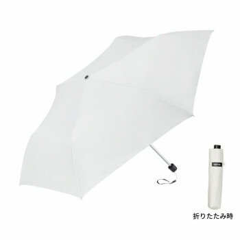 [商品名]サンシェイド無地 50cm 折りたたみ傘 ホワイト S350-0774WH1-B9代引き不可商品です。代金引換以外のお支払方法をお選びくださいませ。細身な丸い形の折りたたみ傘。バッグに忍ばせても邪魔にならない、晴れの日でも急な雨の日でもご利用いただける傘です。■注意事項・製品には尖った部分があります。常に周囲の安全を確認してご使用ください。・手元または骨の先端が壊れたまま使用しないでください。・振り回したり投げたりしないでください。・豪雨強風時は破損する恐れがありますので使用しないでください。・基準を超えた雨量によっては雨漏りする場合があります。・傘骨の構造部に手を触れないでください。・傘生地は色落ちする場合もありますので乾燥が充分でない傘を服その他の物に接触させないでください。・自転車運転中は使用しないでください。・お子さまの使用時は保護者の方がご注意ください。・沖縄、離島は別途追加送料が必要になる場合がございます。・製品の色調は、お客様のご使用のモニターやブラウザ等の環境により、実物と異なる場合がございます。サイズ個装サイズ：5.0×24.0×5.0cm重量約200g個装重量：185g素材・材質生地:ポリエステル100%、ハンドル:樹脂仕様【サイズ】※サイズは目安となります。直径:約91.5cm全長:約52.5cm親骨:50cm収納時:H24cm×W5cm(直径)生産国カンボジア※入荷状況により、発送日が遅れる場合がございます。fk094igrjs