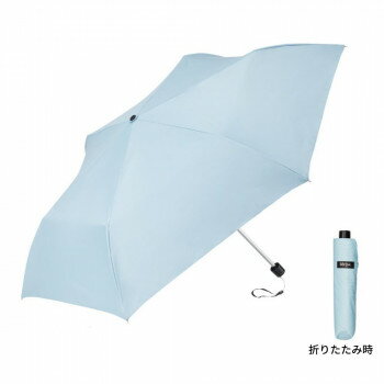 [商品名]サンシェイド無地 50cm 折りたたみ傘 ライトブルー S350-0774LB1-B7代引き不可商品です。代金引換以外のお支払方法をお選びくださいませ。細身な丸い形の折りたたみ傘。バッグに忍ばせても邪魔にならない、晴れの日でも急な雨の日でもご利用いただける傘です。■注意事項・製品には尖った部分があります。常に周囲の安全を確認してご使用ください。・手元または骨の先端が壊れたまま使用しないでください。・振り回したり投げたりしないでください。・豪雨強風時は破損する恐れがありますので使用しないでください。・基準を超えた雨量によっては雨漏りする場合があります。・傘骨の構造部に手を触れないでください。・傘生地は色落ちする場合もありますので乾燥が充分でない傘を服その他の物に接触させないでください。・自転車運転中は使用しないでください。・お子さまの使用時は保護者の方がご注意ください。・沖縄、離島は別途追加送料が必要になる場合がございます。・製品の色調は、お客様のご使用のモニターやブラウザ等の環境により、実物と異なる場合がございます。サイズ個装サイズ：5.0×24.0×5.0cm重量約200g個装重量：185g素材・材質生地:ポリエステル100%、ハンドル:樹脂仕様【サイズ】※サイズは目安となります。直径:約91.5cm全長:約52.5cm親骨:50cm収納時:H24cm×W5cm(直径)生産国カンボジア※入荷状況により、発送日が遅れる場合がございます。fk094igrjs