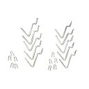 ARTEC 有孔パネル専用フックL字型(10個組) ATC42293 人気 商品 送料無料