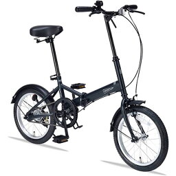 自転車関連 池商 MYPALLAS マイパラス 折畳自転車16インチ ミスティネイビー MF101-NV おすすめ 送料無料 おしゃれ