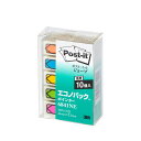 [商品名]3M Post-it ポストイット ジョーブ エコノパック ポインター 3M-6841NE代引き不可商品です。代金引換以外のお支払方法をお選びくださいませ。丈夫で破れにくい、ポスト・イット(R)　フィルムふせん。貼ると下が透けるので、文字や絵の上に貼れます。文字を書き込むこともできます。1枚ずつ取り出せるポップアップ式です。(一部製品を除く)。ポスト・イット エコノパック ジョーブ ポインター 6841NE 混色5色 44 mm x 12 mm 1000 枚 10 カートン/箱生産国…米国パッケージサイズ…52×79×25mmパッケージ重量…74gポストイットジョーブ エコノパック ポインター※入荷状況により、発送日が遅れる場合がございます。電池5本おまけつき（商品とは関係ありません）