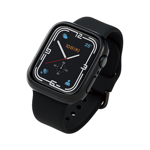Apple Watchのスタイルを損ねず、傷、衝撃から本体側面を守るApple Watch Series 7 [45mm]用ハードバンパーです。 フレーム部は凸形状で周辺を囲むことにより、液晶部への不意の接触を保護し傷やダメージを防ぎます …