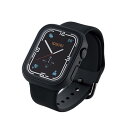 アイデア 便利 グッズ エレコム Apple Watch45mm用フルカバーケース プレミアムガラス セラミックコート AW-21AFCGCBK お得 な全国一...