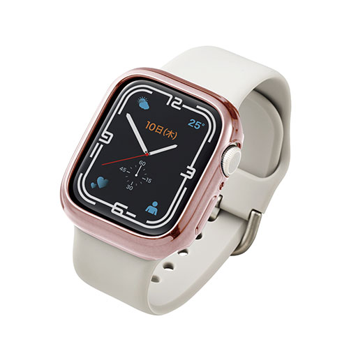 楽天創造生活館アイデア 便利 グッズ エレコム Apple Watch41mm用ソフトバンパー AW-21BBPUPNG お得 な全国一律 送料無料