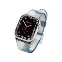 楽天創造生活館アイディア 便利 グッツ エレコム Apple Watch用クリアバンド（41/40/38mm） AW-41BDUCBKC