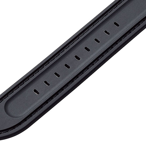 エレコム Apple Watch用ハイブリッドレザーバンド (41/40/38mm) AW-41BDLHVBK 人気 商品 送料無料