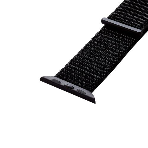 アイデア 便利 グッズ エレコム Apple Watch用ファブリックバンド (41/40/38mm) AW-41BDFBBK お得 な全国一律 送料無料