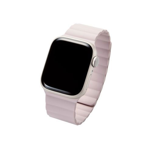iPhone関連 エレコム Apple Watch用マグネットバンド (41/40/38mm) AW-41BDMAGPN おすすめ 送料無料 おしゃれ